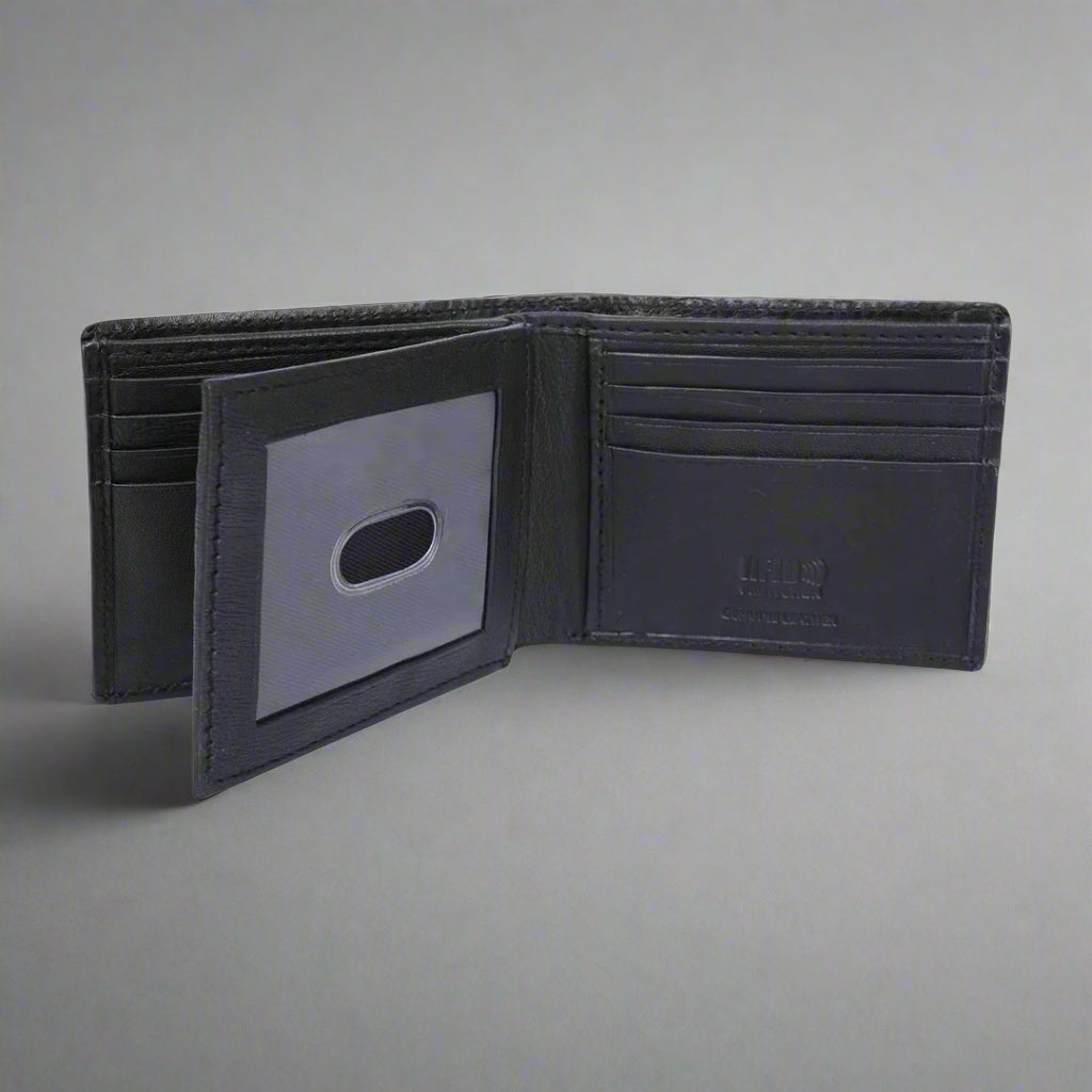 Greenwood Leather Men’s Wallet. Top-Grain, 13-Card Slim Design - Boutique of Leathers/Open Road