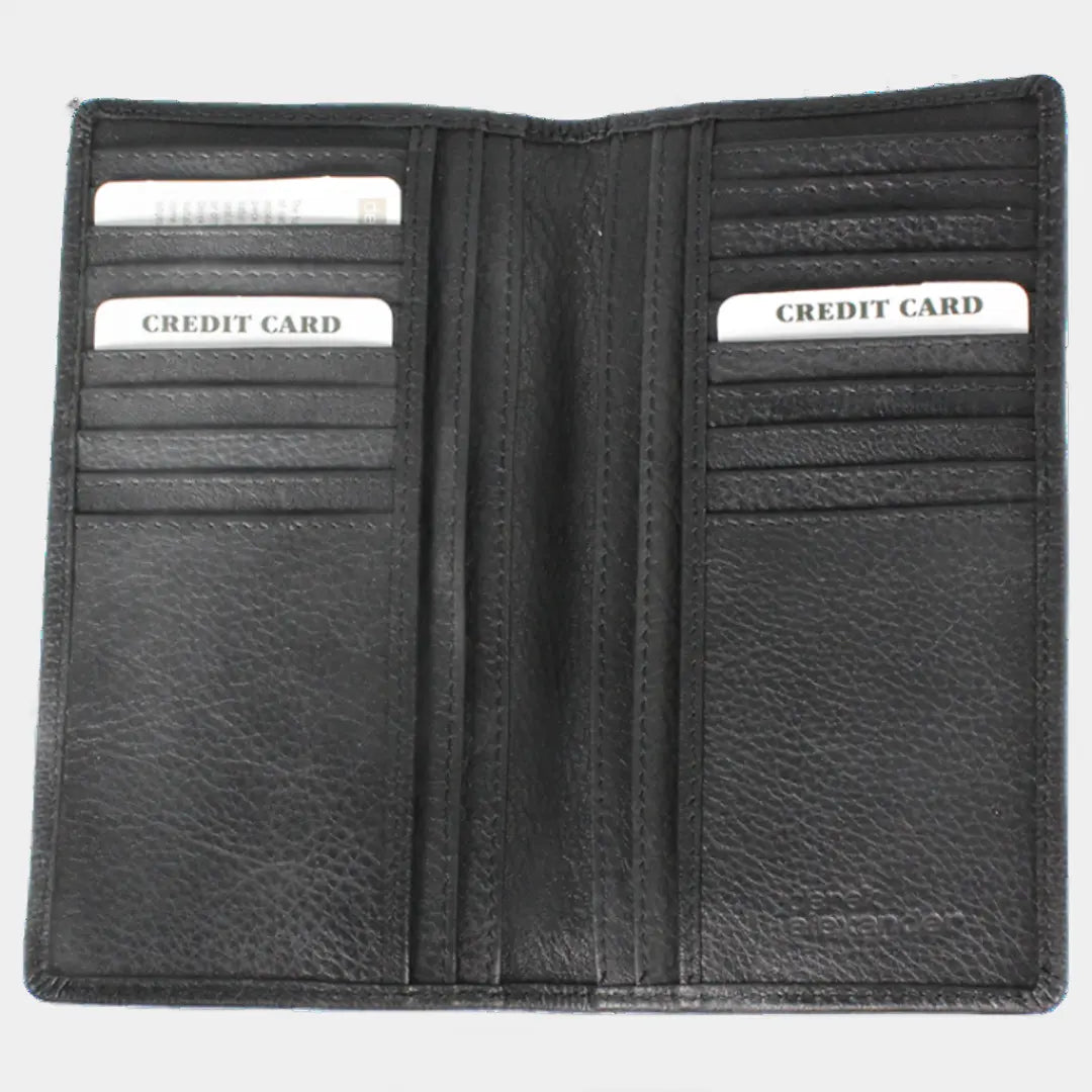 Derek Alexander Men's Bristol Breast Pocket Bifold Leather Wallet - Boutique of Leathers/Open Road