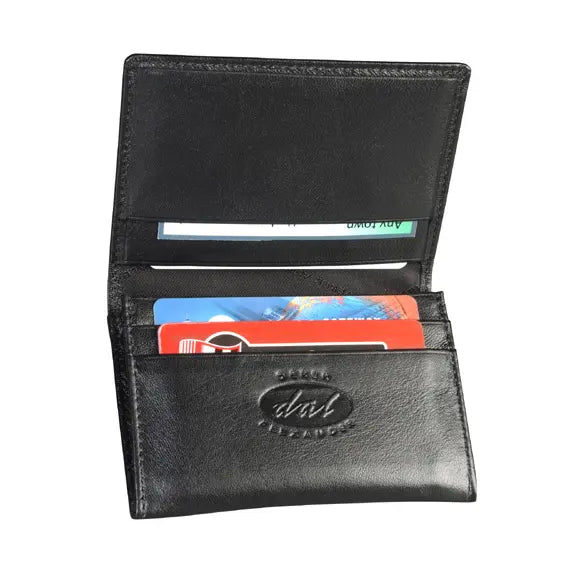Derek Alexander Small Leather Cardholder Wallet - Boutique of Leathers/Open Road