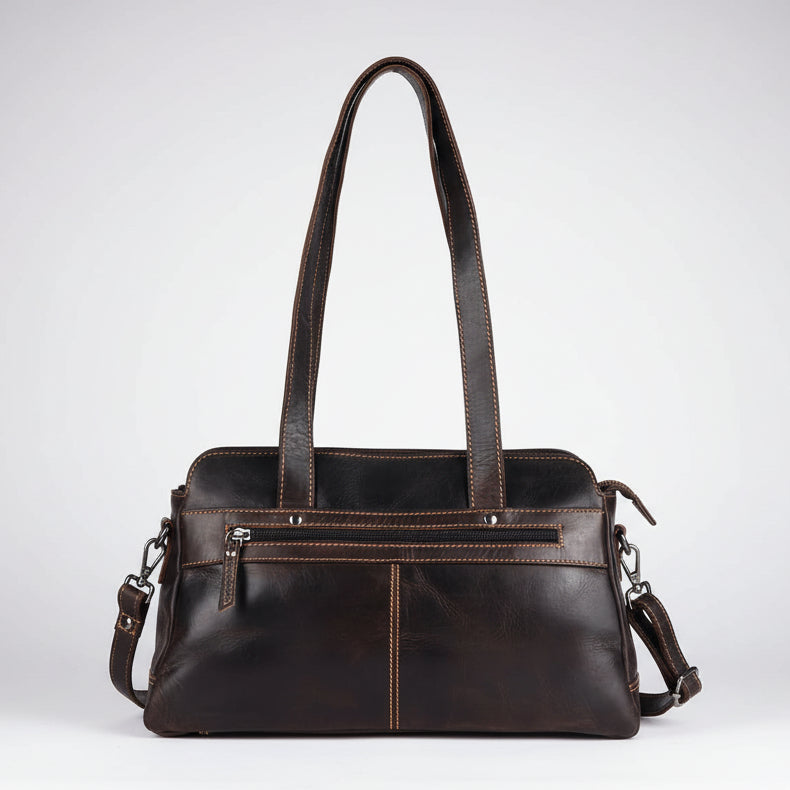 Greenwood Leather Shoulder Bag - Boutique of Leathers/Open Road