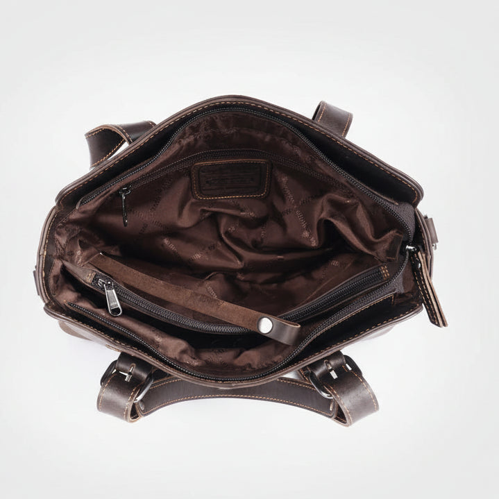 Greenwood Leather Shoulder Bag - Boutique of Leathers/Open Road