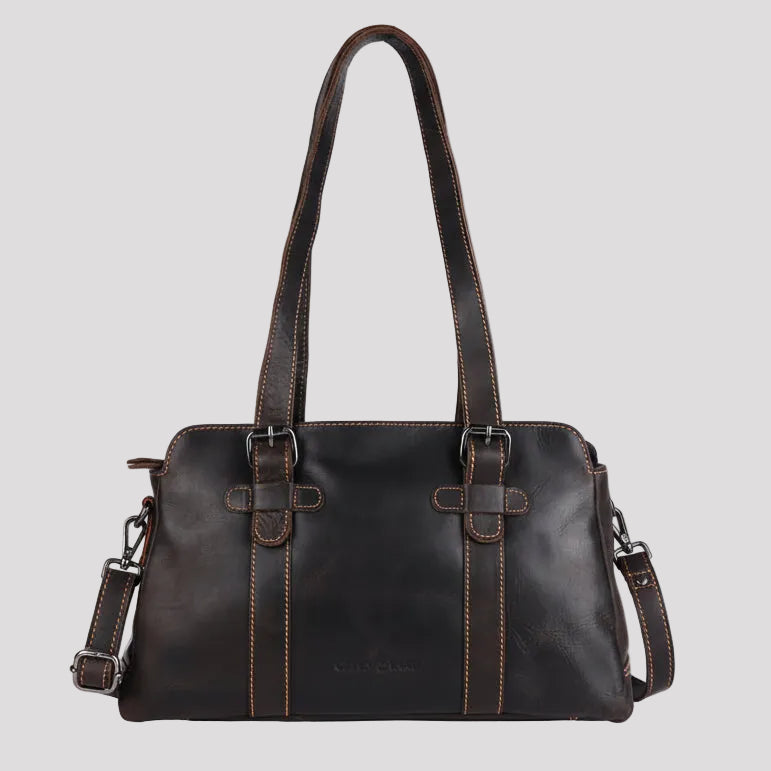 Greenwood Leather Shoulder Bag - Boutique of Leathers/Open Road