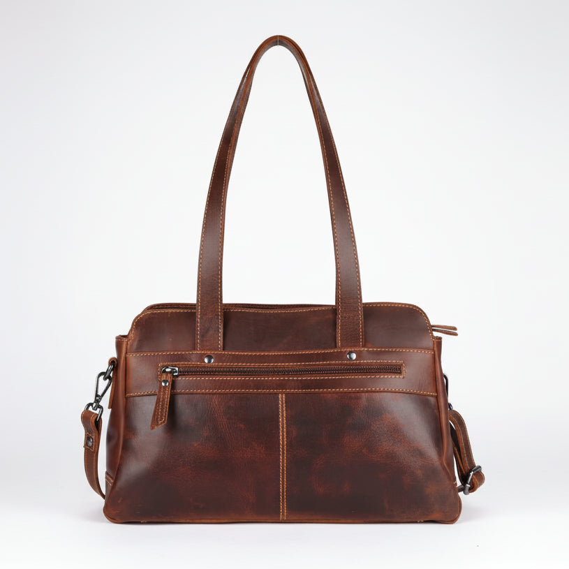 Greenwood Leather Shoulder Bag - Boutique of Leathers/Open Road
