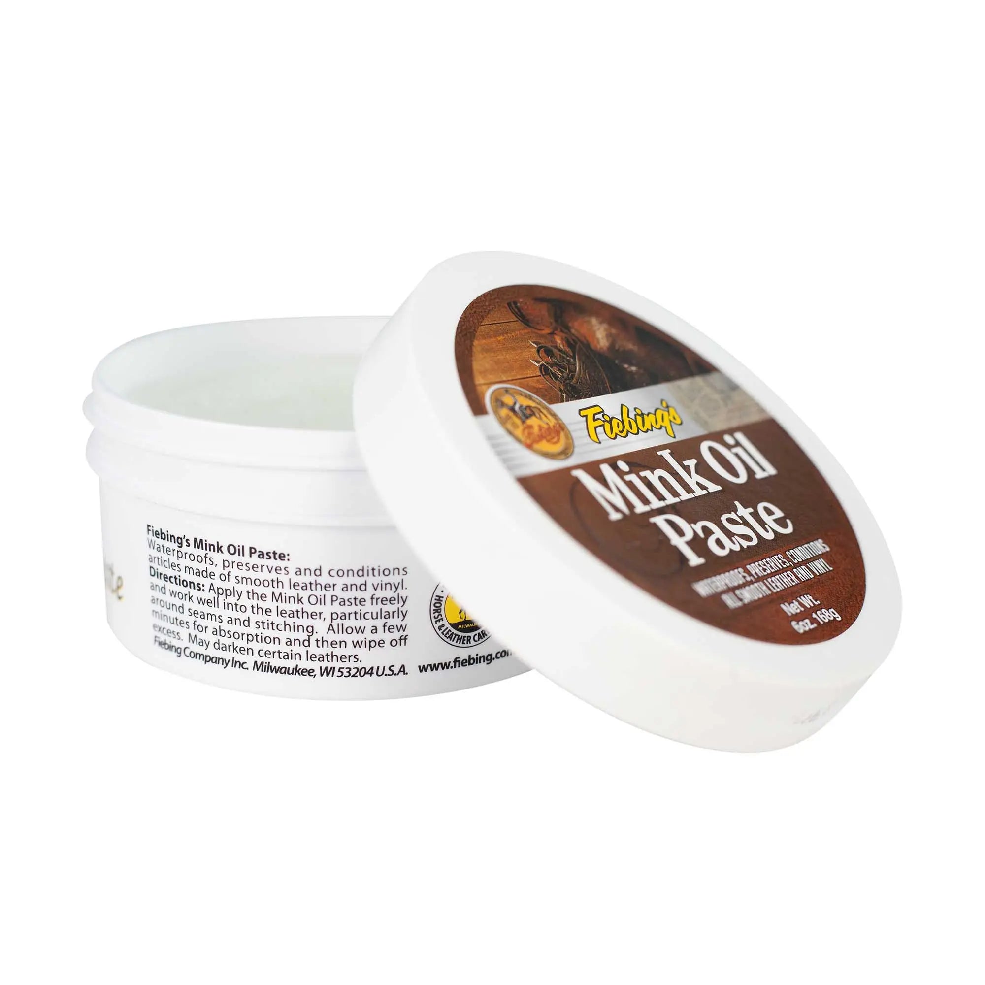 Fiebing's Smooth Leather Mink Oil Paste - Boutique of Leathers/Open Road