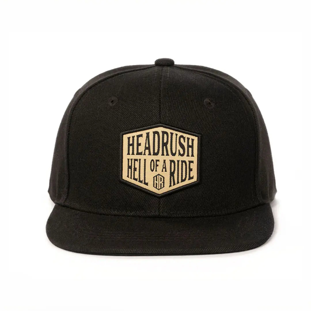 Flat Brim Snapback Cap Hats Boutique of Leathers/Open Road