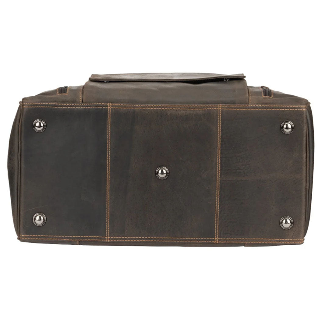 Greenwood Leather Regina Large Travel Duffle Bag