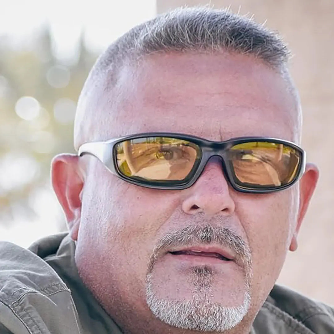 Global Vision Kickback Padded Motorcycle Sunglasses. Matte Black Soft-Touch Riding Glasses