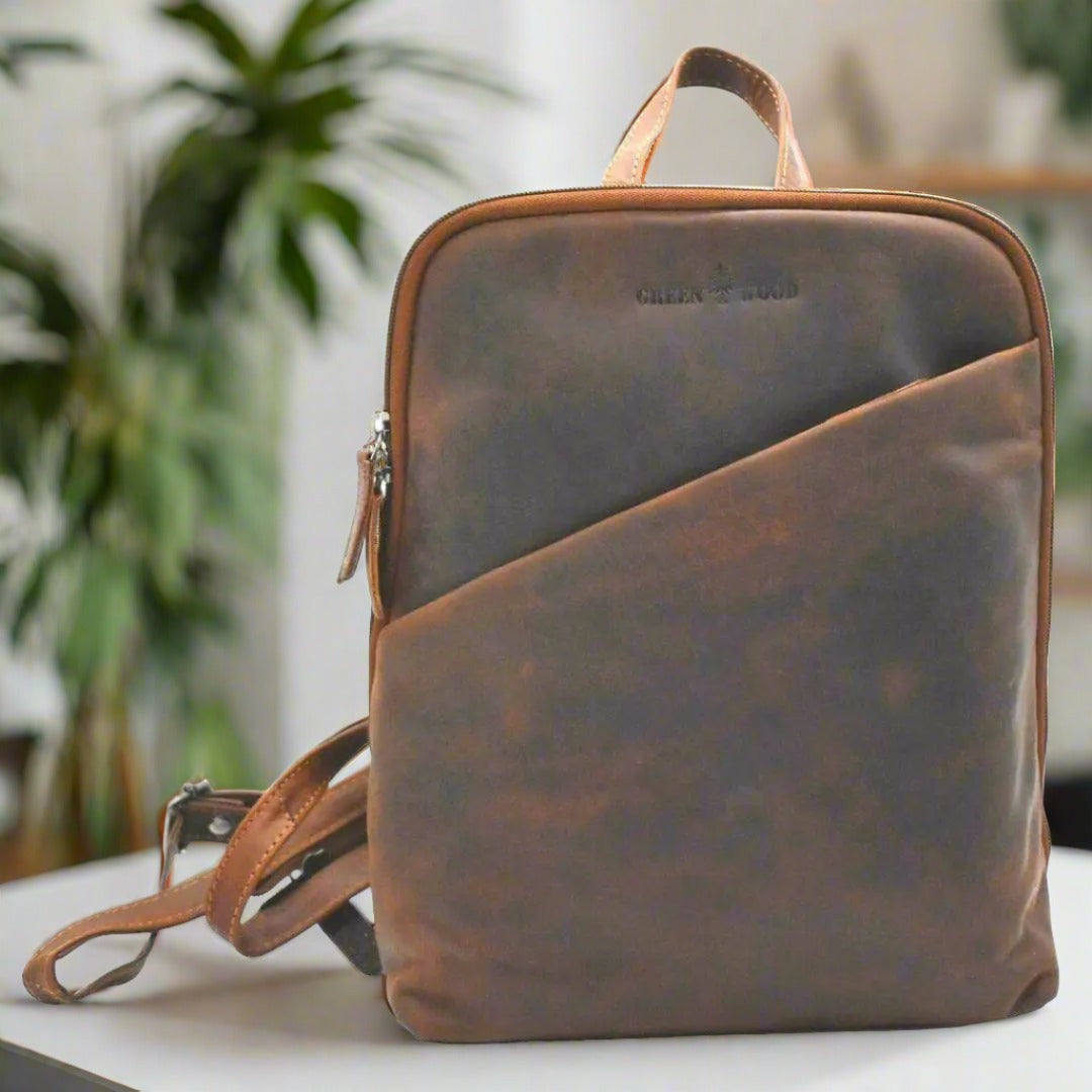 Greenwood Leather Claire Backpack Backpacks & Messenger Bags Boutique of Leathers/Open Road