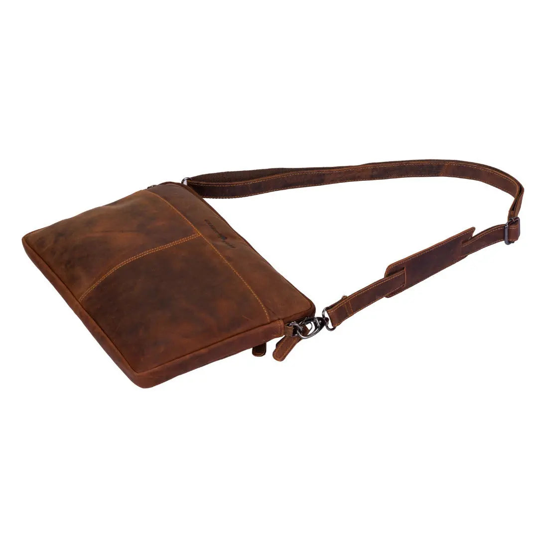 Greenwood Leather Montreal Laptop Sleeve Backpacks & Messenger Bags Boutique of Leathers/Open Road