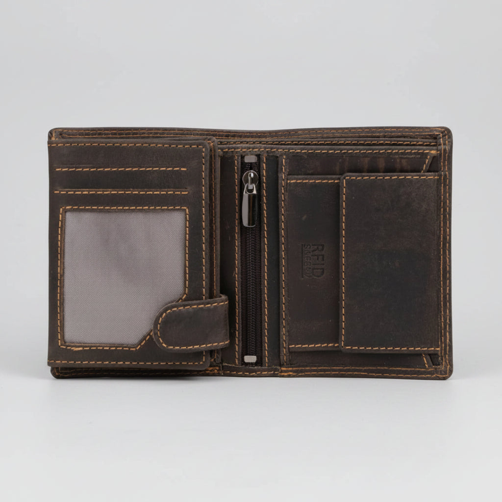 Greenwood Leather Tyler Wallet Backpacks & Messenger Bags Boutique of Leathers/Open Road