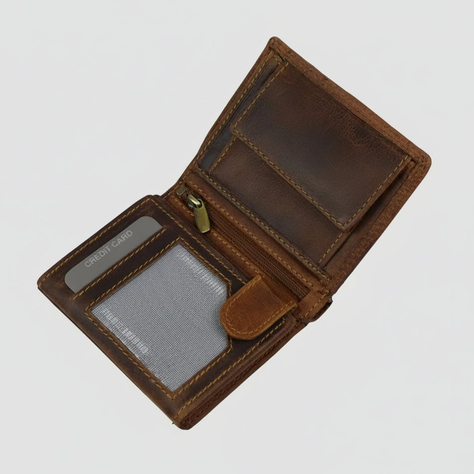 Greenwood Leather Tyler Wallet - Boutique of Leathers/Open Road