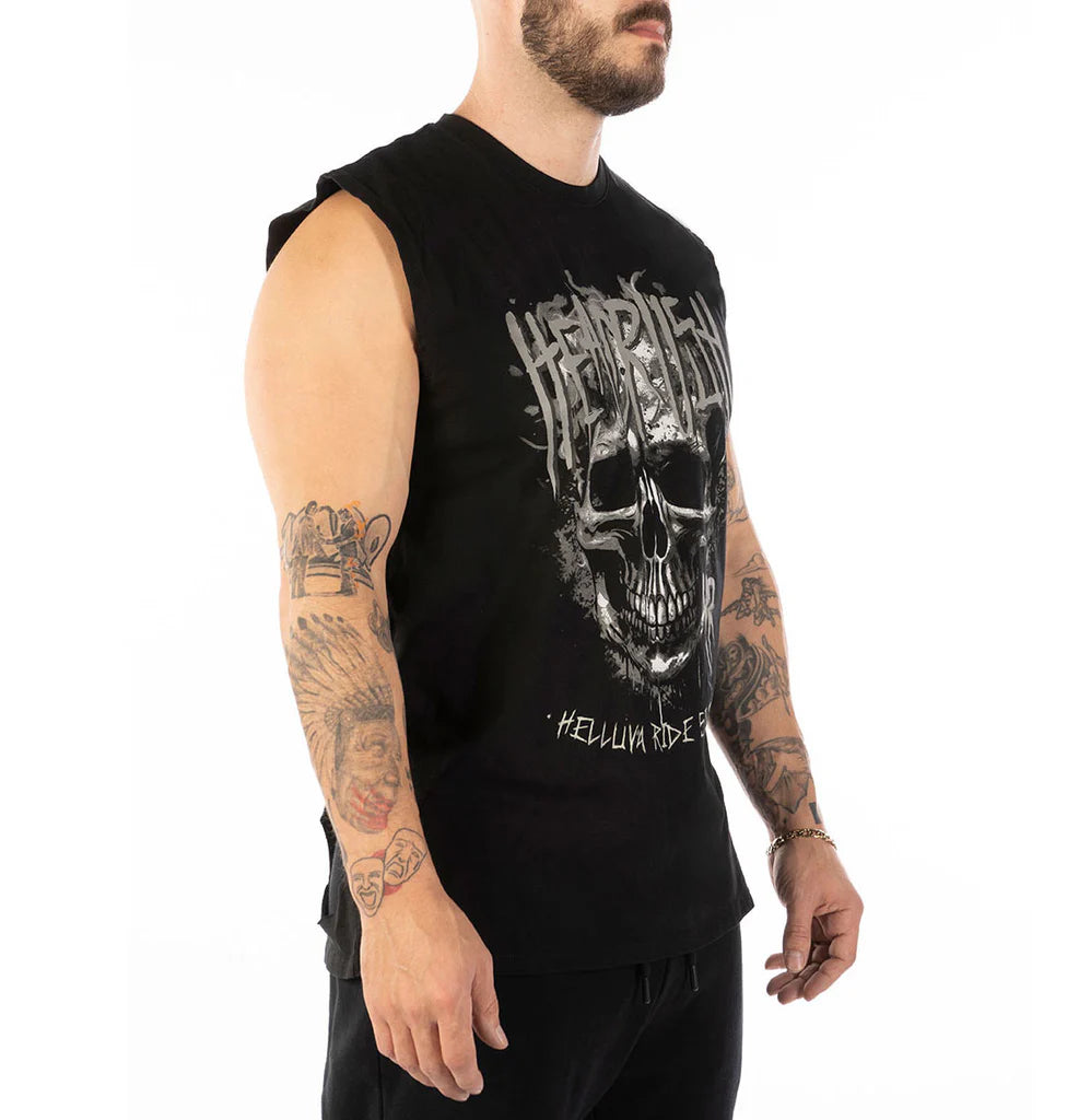 Headrush Men's The Streets Sleeveless Tee - Boutique of Leathers/Open Road