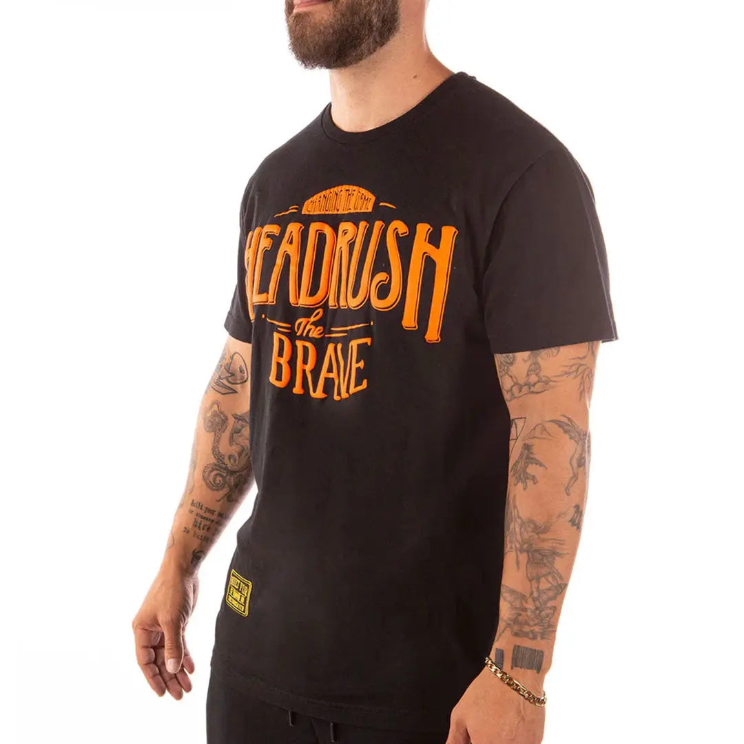 Headrush Men's For The Brave Short Sleeve Shirt Men's Shirts & Tees Boutique of Leathers/Open Road