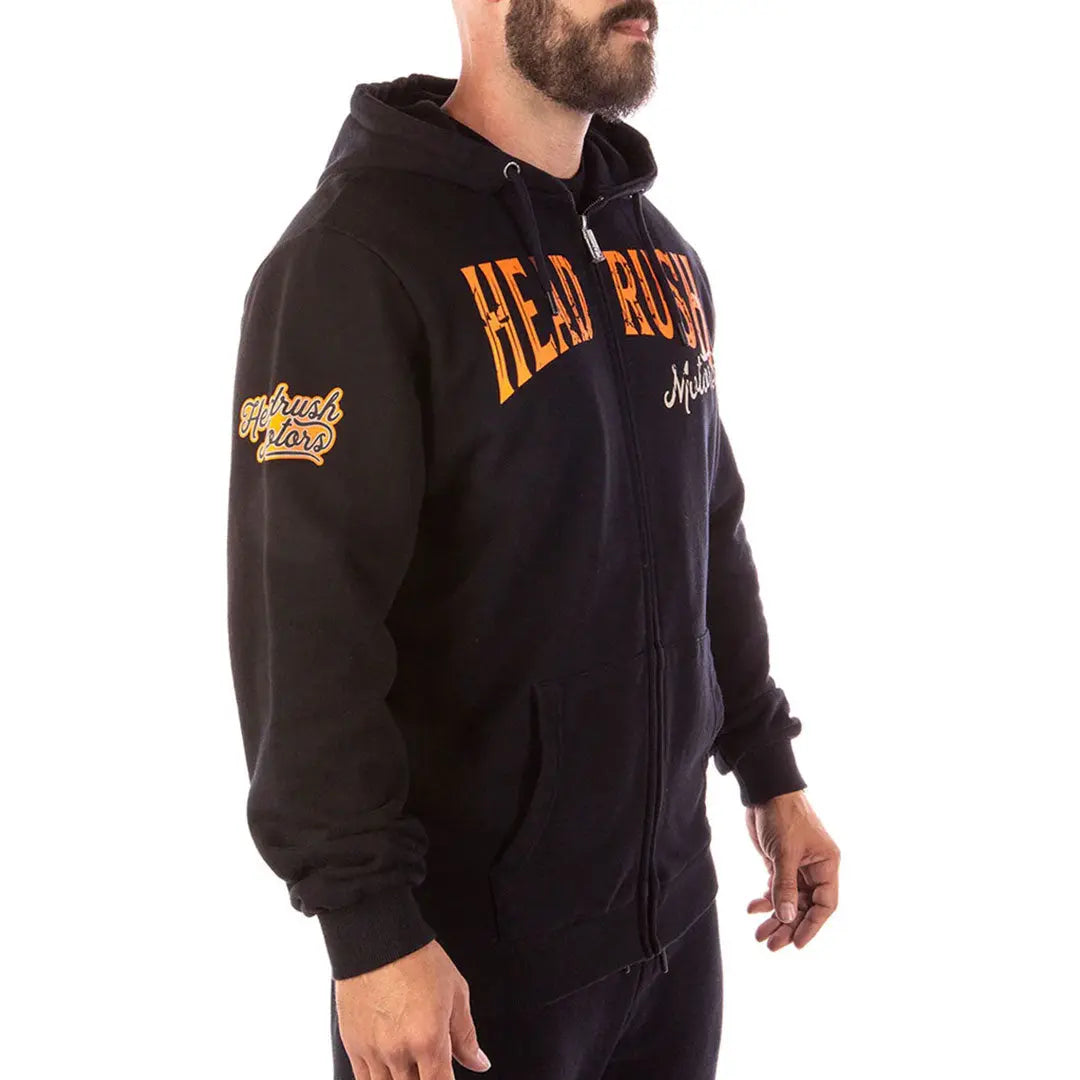 Headrush Men's The Mechanic Zip-Up Hoodie Men's Shirts & Tees Boutique of Leathers/Open Road