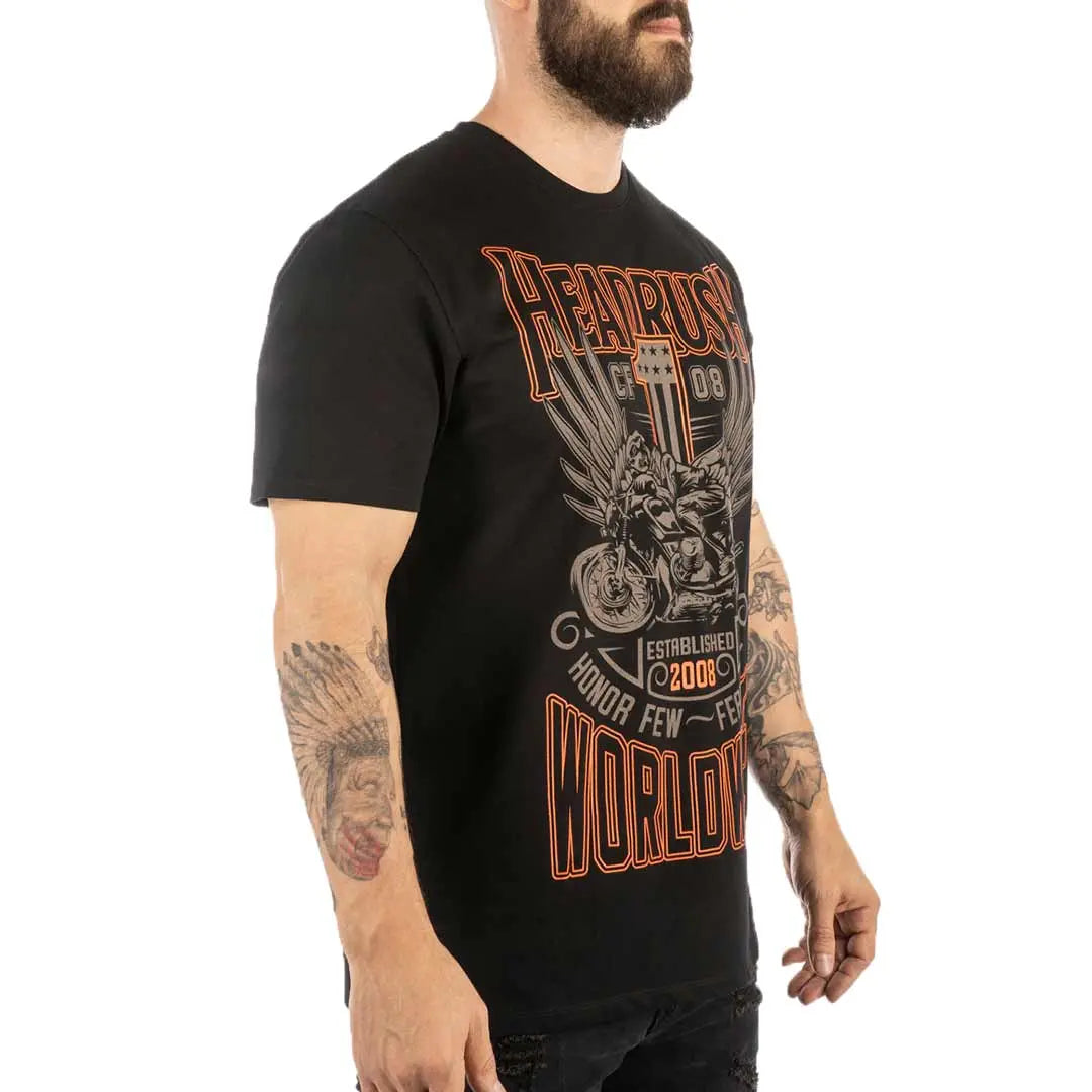 Headrush Men's The Original Worldwide T-Shirt - Boutique of Leathers/Open Road