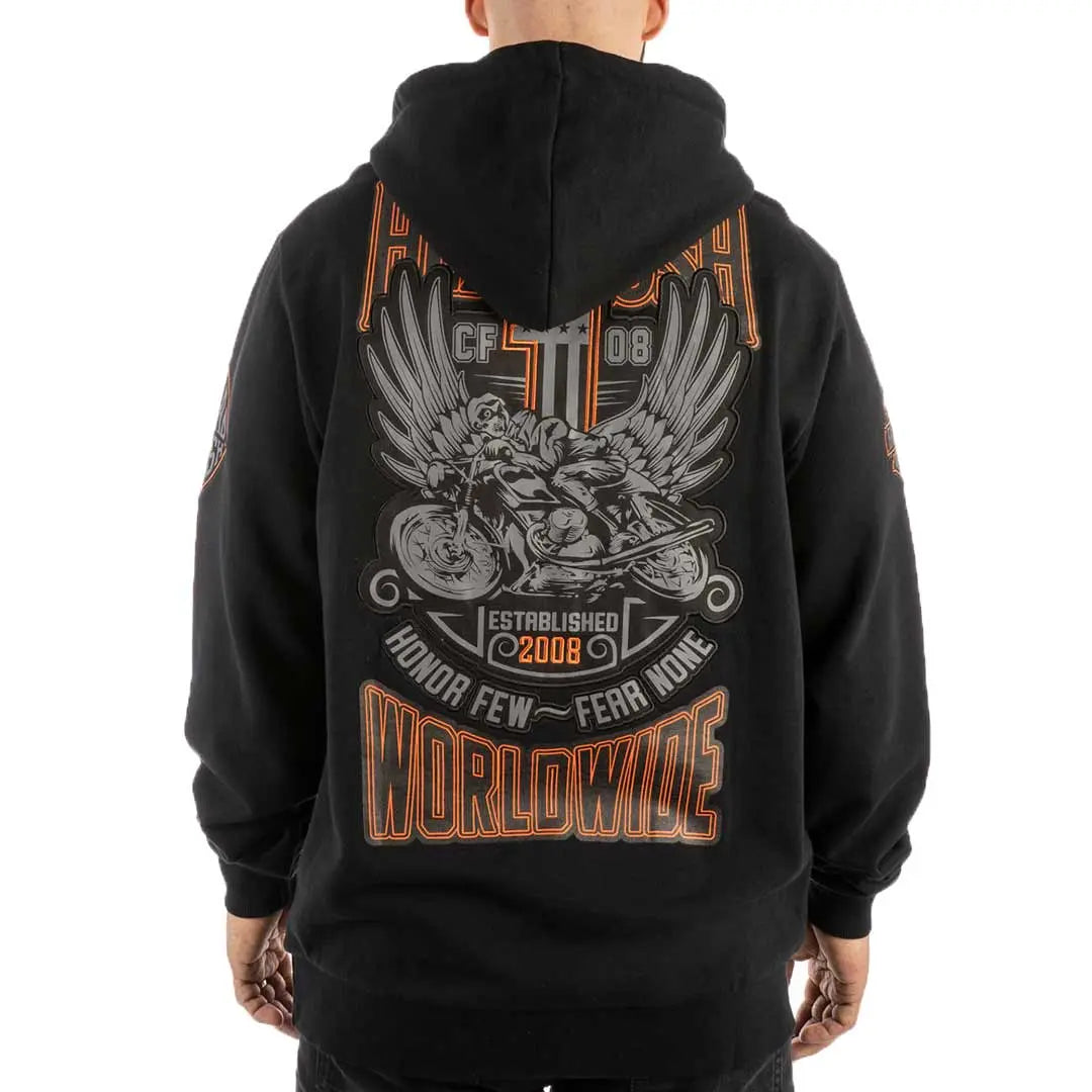 Headrush Men's Worldwide Pullover Hoodie - Boutique of Leathers/Open Road