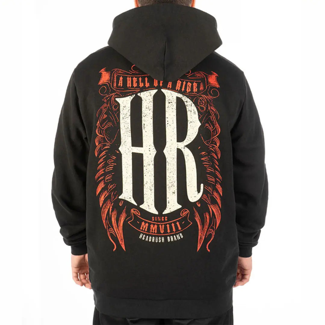 Hell Wings Pullover Hoodie Men's Hoodies & Sweatshirts Boutique of Leathers/Open Road