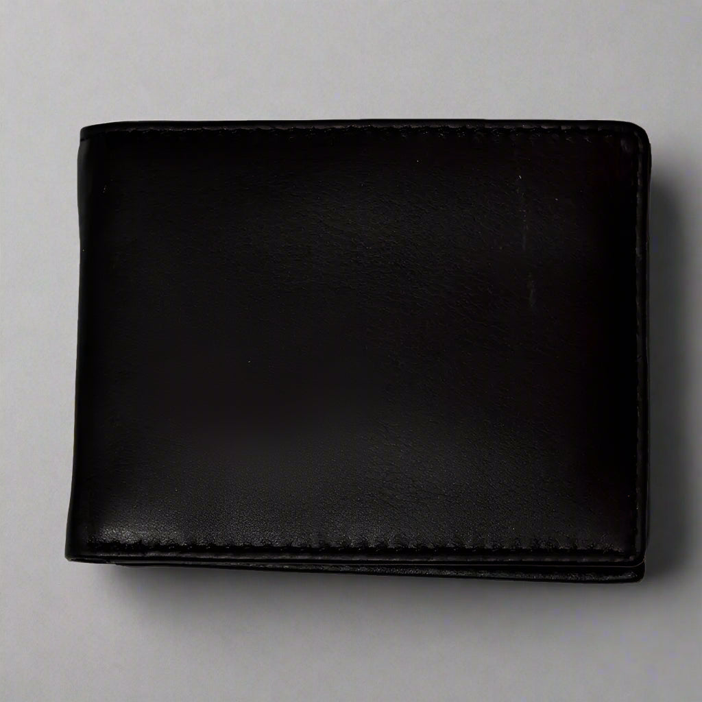 JBG International Men's Center Wing Bifold Leather RFID Wallet - Boutique of Leathers/Open Road