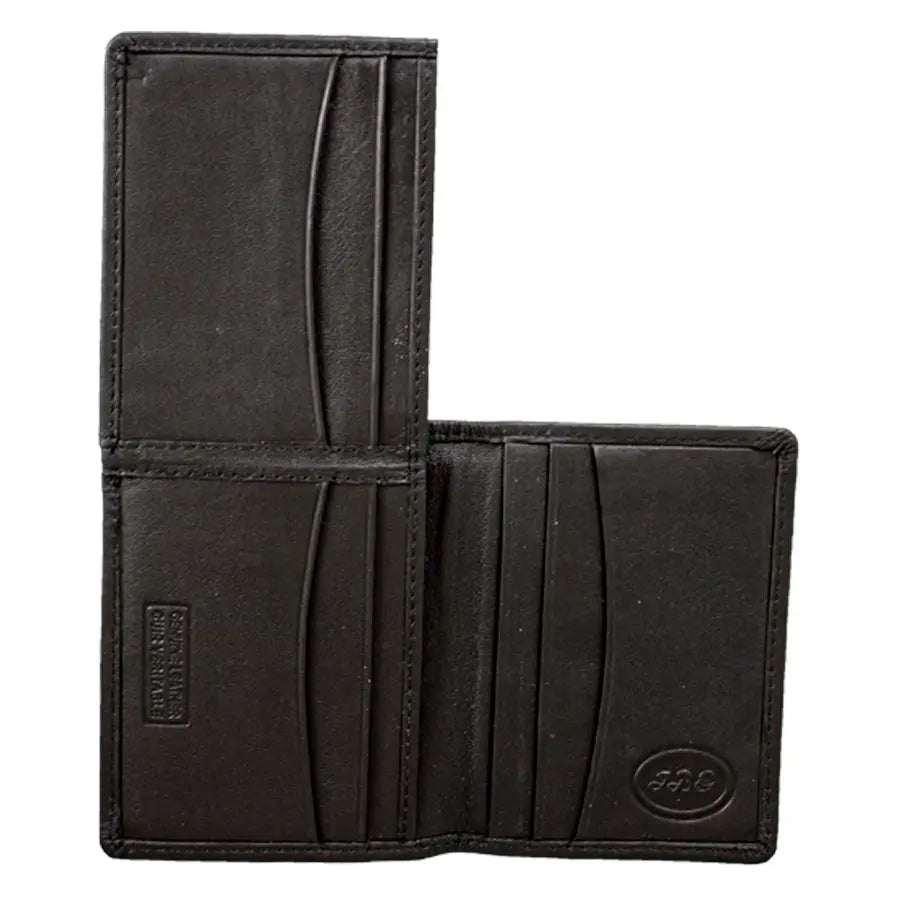 JBG International Men's Flip Up Bifold Leather Wallet - Boutique of Leathers/Open Road