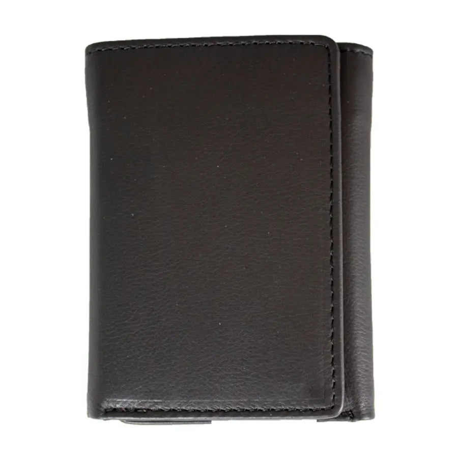 JBG International Men's Flip Up Trifold Leather Wallet - Boutique of Leathers/Open Road