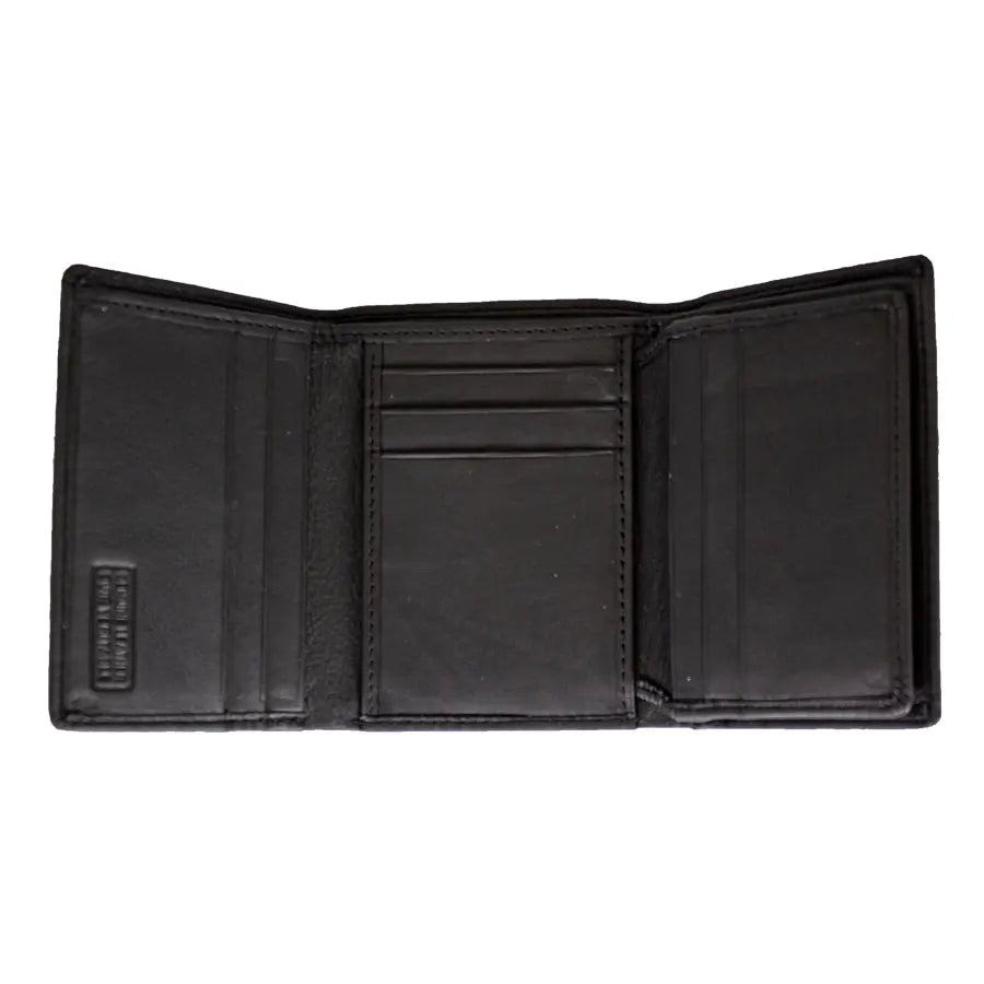 JBG International Men's Flip Up Trifold Leather Wallet - Boutique of Leathers/Open Road