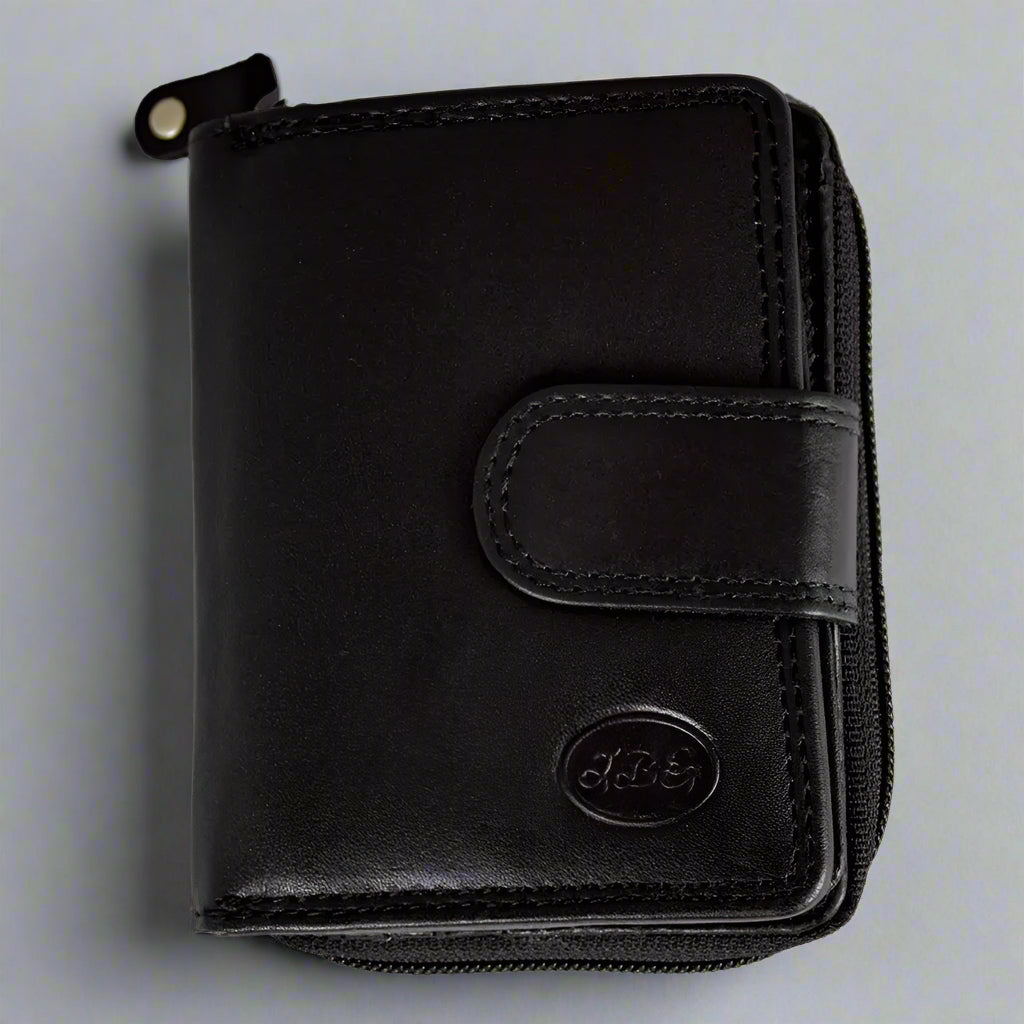 JBG International Women's Small RFID Leather Wallet - Boutique of Leathers/Open Road