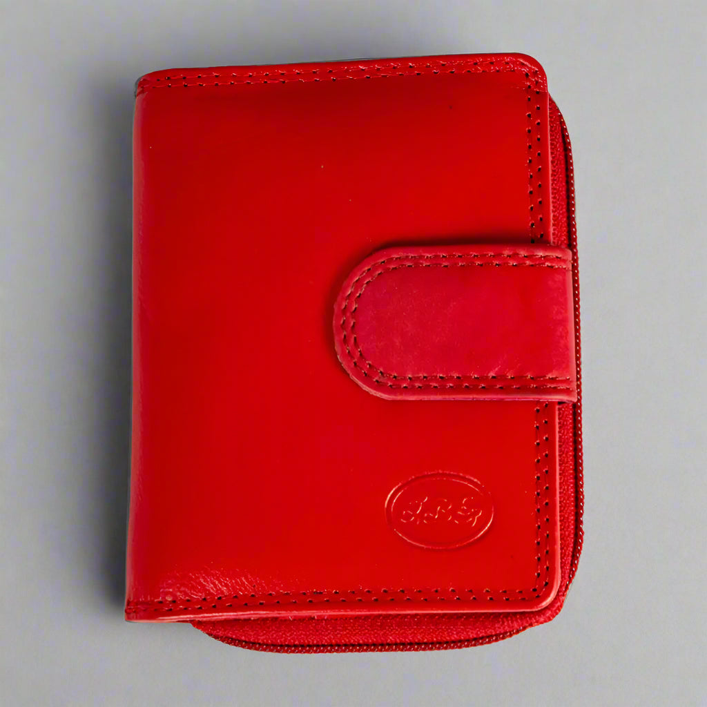 JBG International Women's Small RFID Leather Wallet - Boutique of Leathers/Open Road