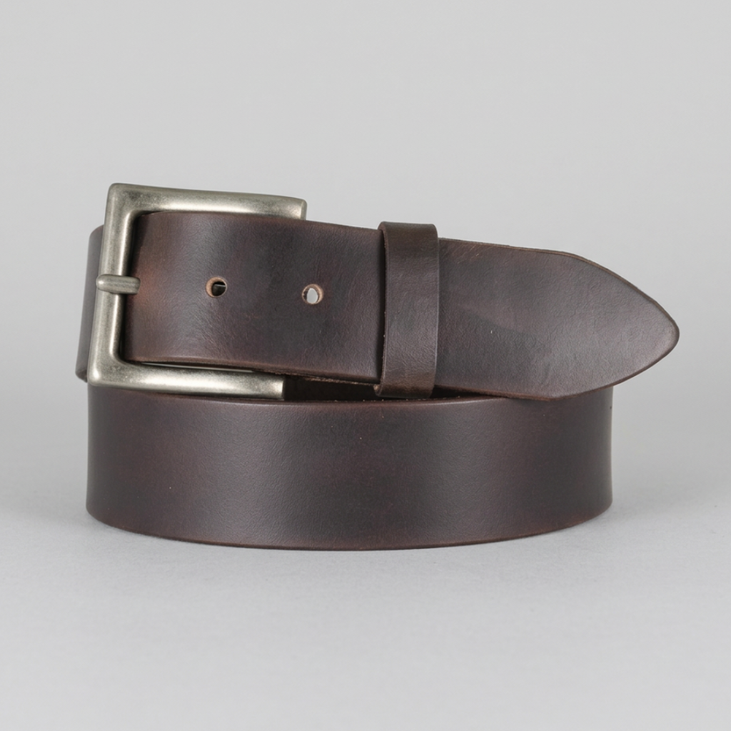 Keldon Leather Men's Solid Leather Removable Buckle Belt - Boutique of Leathers/Open Road