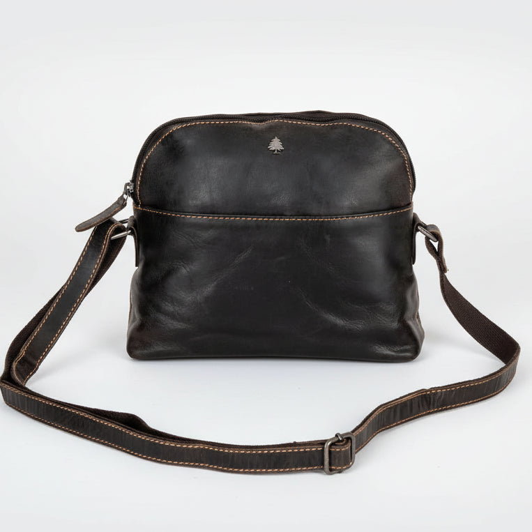 Greenwood Leather Crossbody Bag - Boutique of Leathers/Open Road