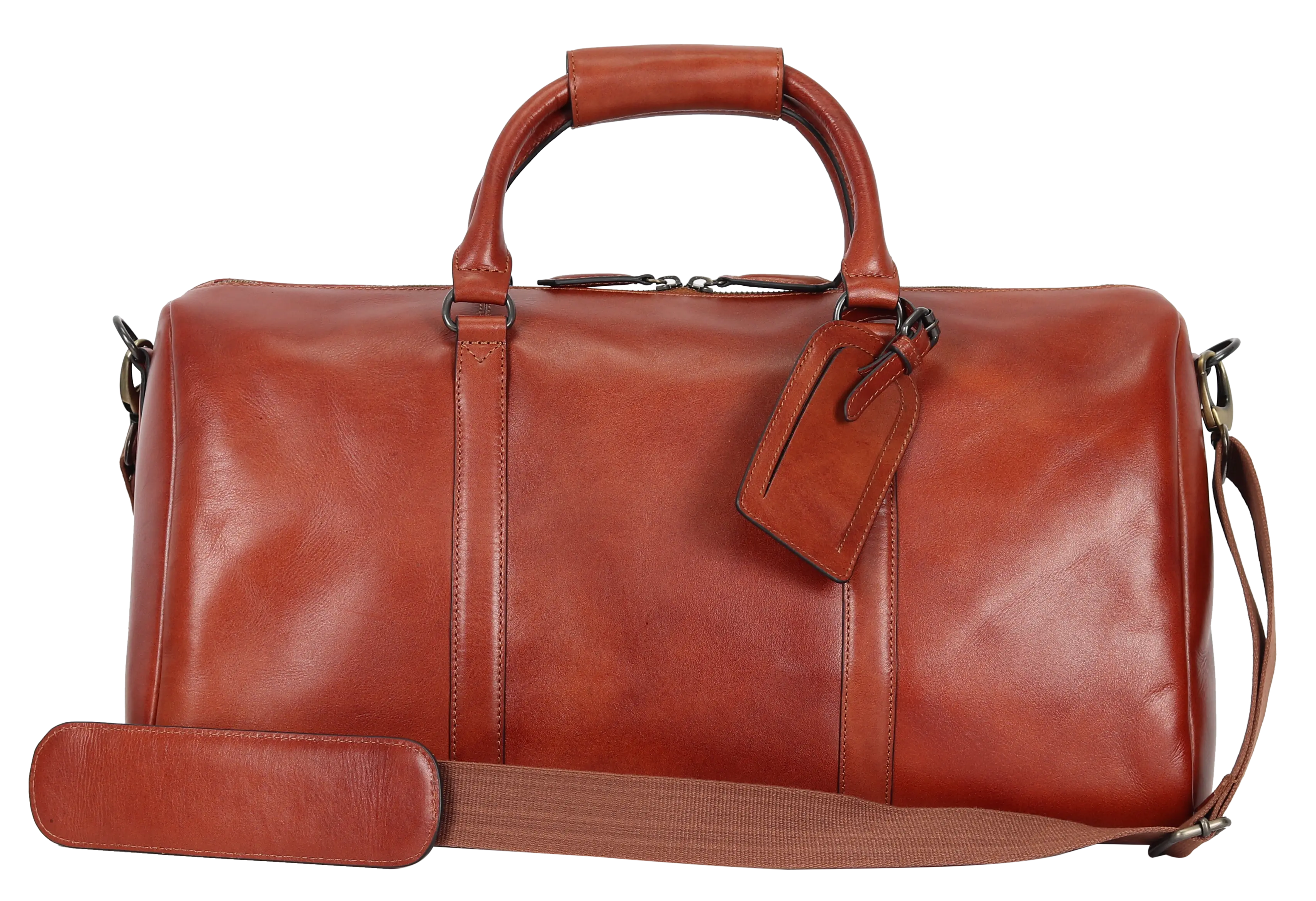 Leather duffle bag canada cheap