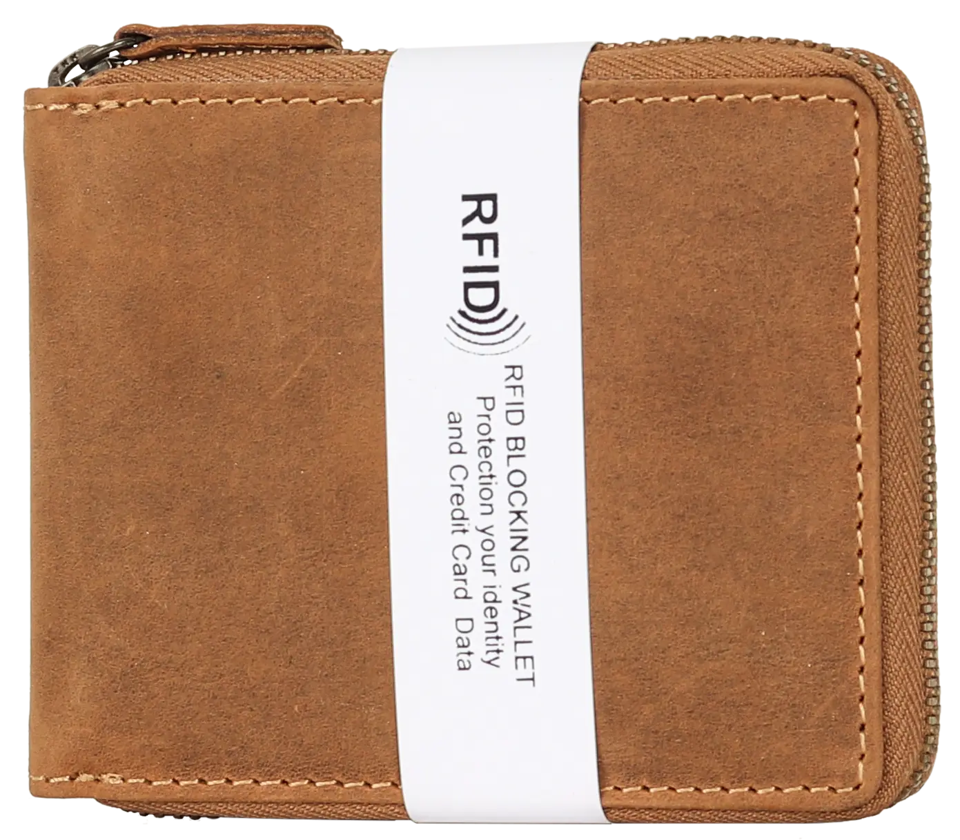 MET Hunter Leather Zip Around Wallet Men's Wallets Boutique of Leathers/Open Road