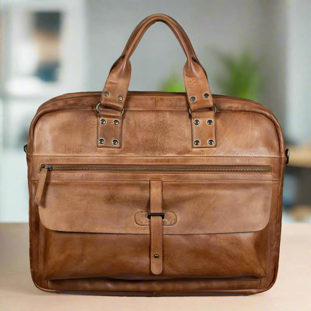 MET Laptop Bag Boutique of Leathers Open Road