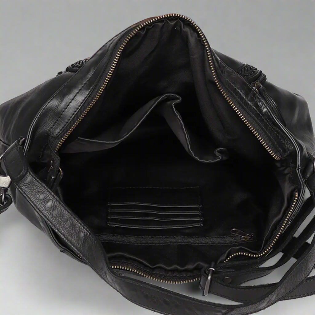 MET Large Braided Leather Handbag Handbags & Purses Boutique of Leathers/Open Road