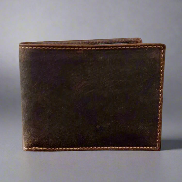 MET Men's Leather Wallet with Coin Pocket Men's Wallets Boutique of Leathers/Open Road