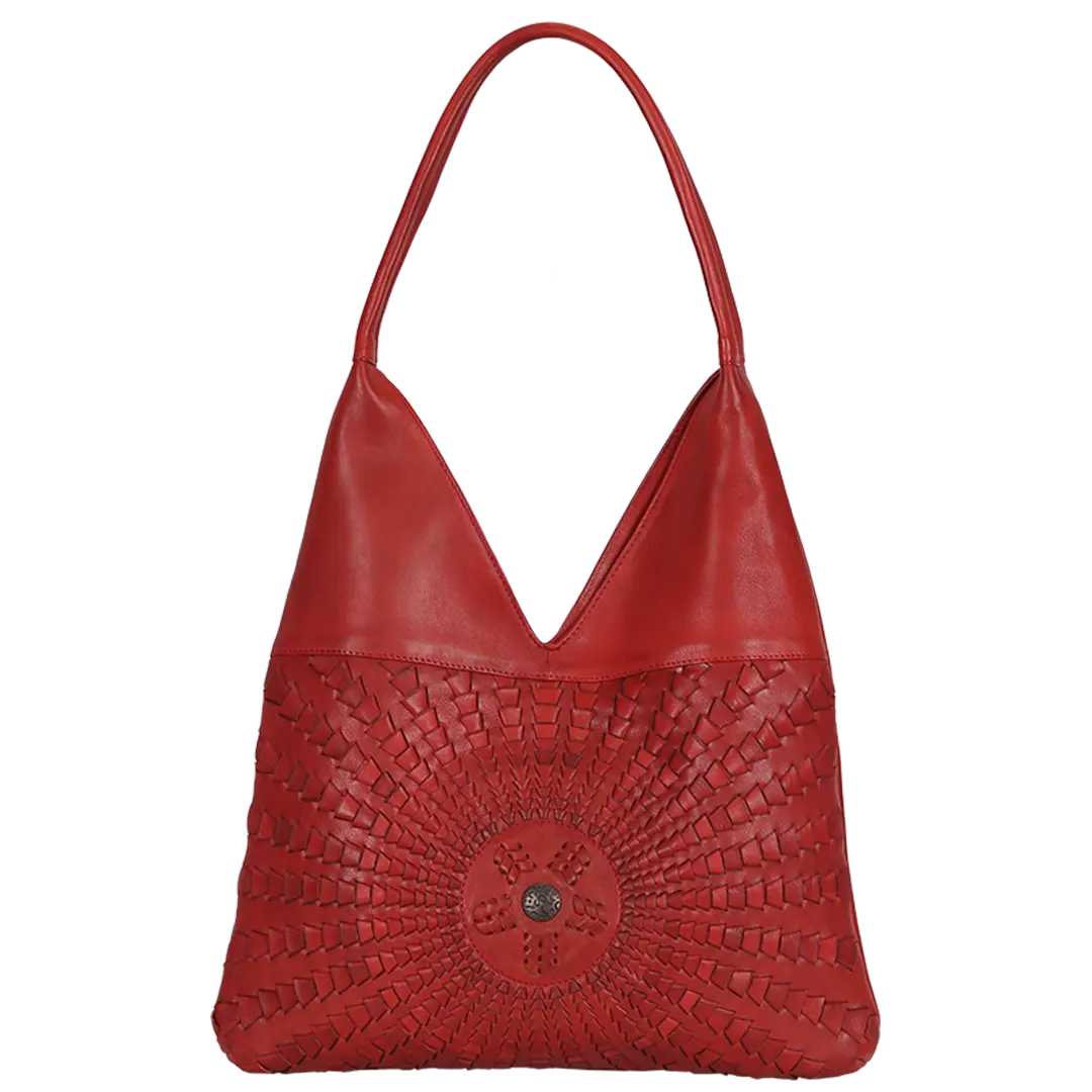 MET Stud Leather Hobo Bag Handbags & Purses Boutique of Leathers/Open Road