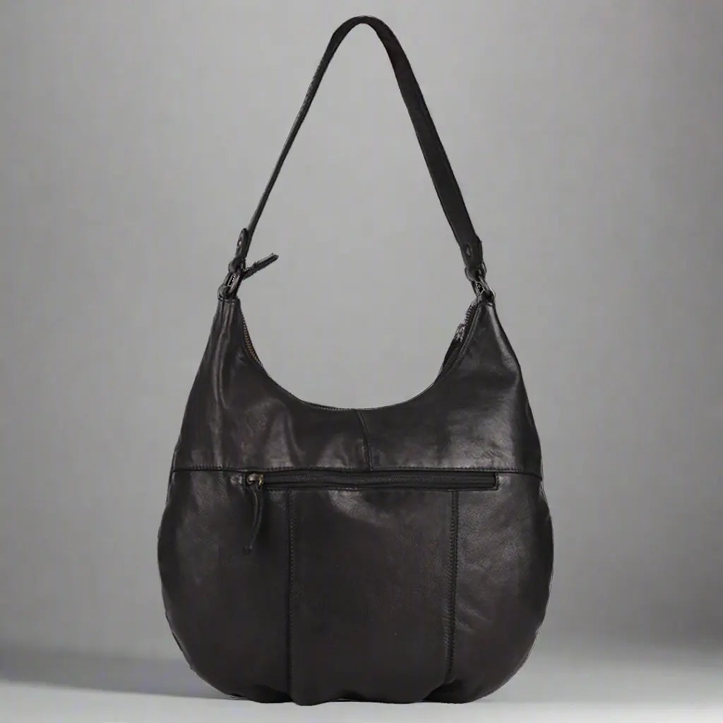 MET V Stitch Single Handle Leather Handbag Handbags & Purses Boutique of Leathers/Open Road