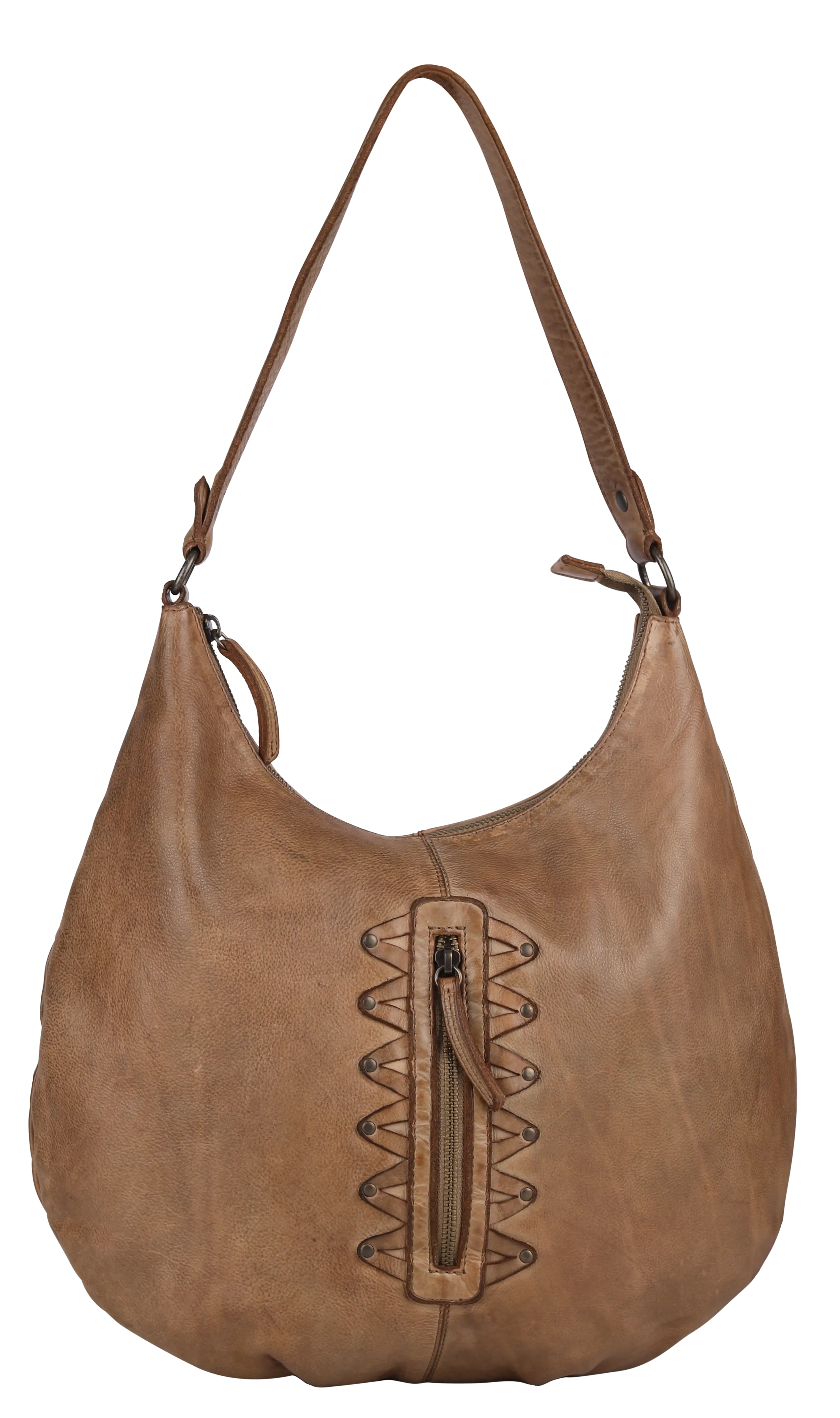 MET V Stitch Single Handle Leather Handbag Handbags & Purses Boutique of Leathers/Open Road