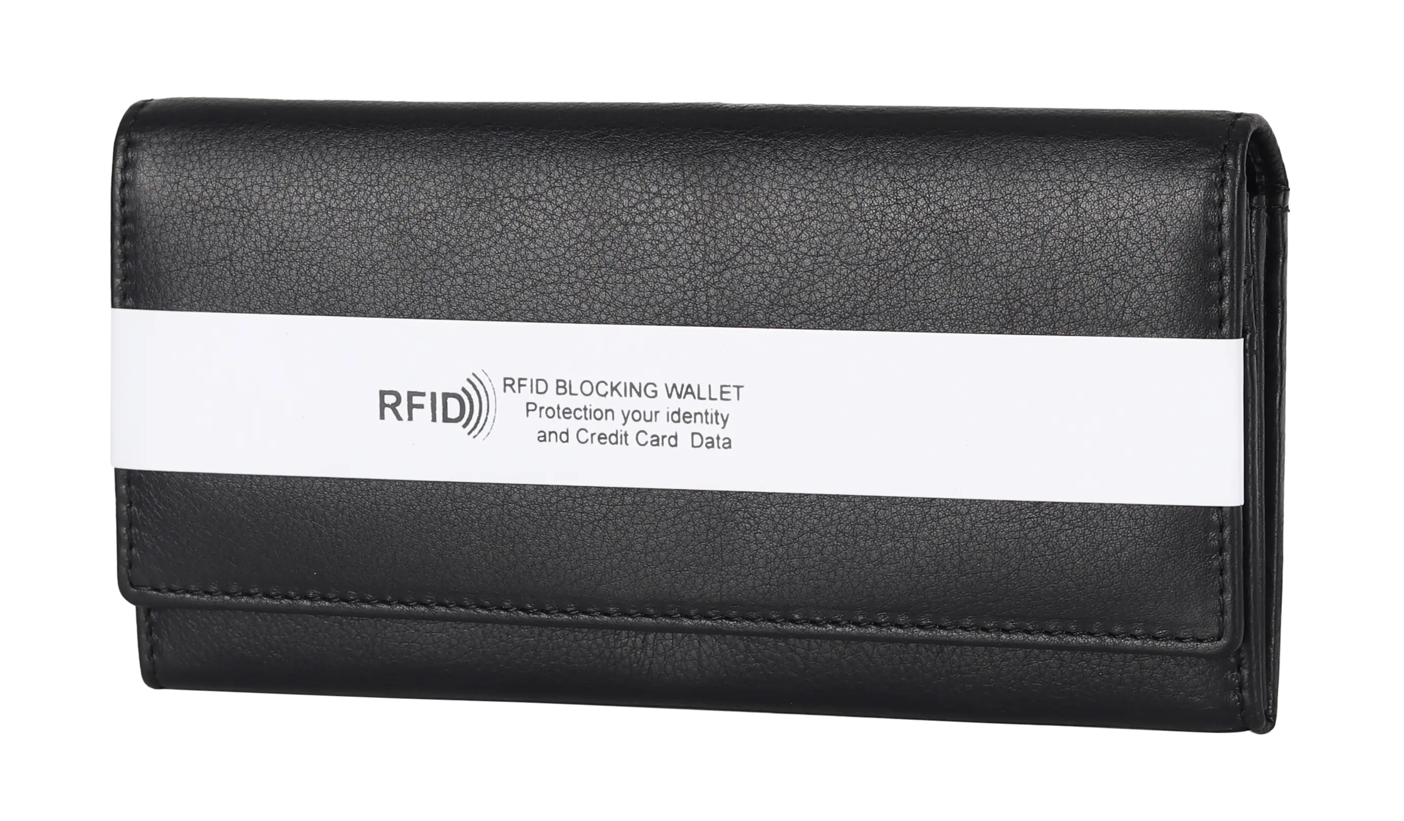 MET Women's Bifold Clutch RFID Leather Wallet Women's Wallets Boutique of Leathers/Open Road