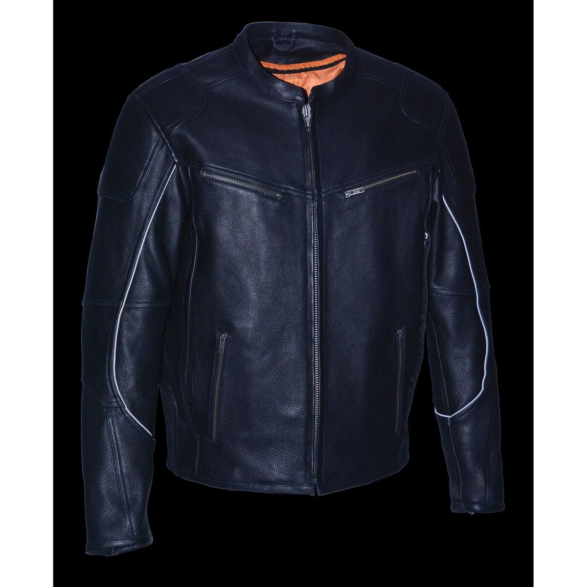 Milwaukee Leather Men's Leather Motorcycle Jacket