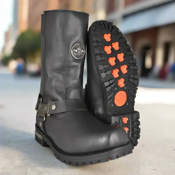 Motorcycle Boots Men Milwaukee Leather MBM9063 Men's Classic