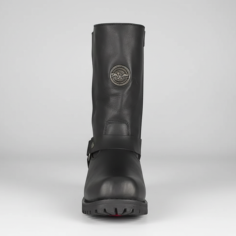 Milwaukee Leather Men's 11" Harness Motorcycle Boots - Boutique of Leathers/Open Road