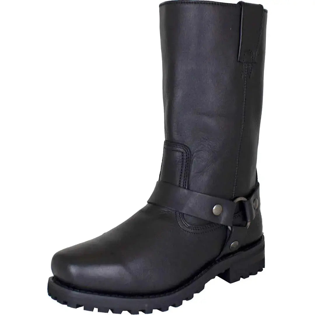 Open Men's Harness Motorcycle Boots - Boutique of Leathers/Open