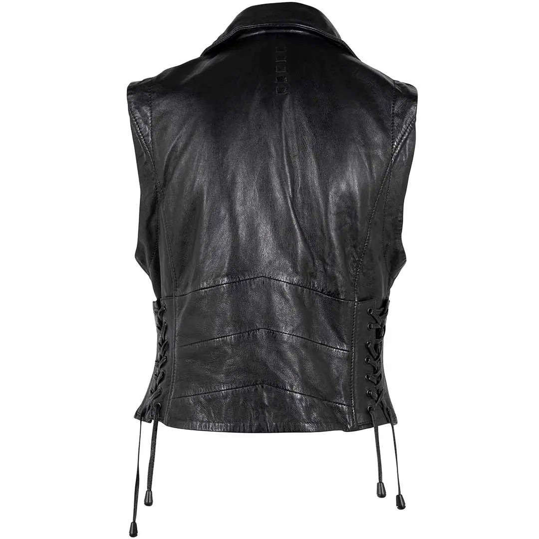 Mauritius Leather Women's Lovy Leather Vest - Boutique of Leathers/Open Road