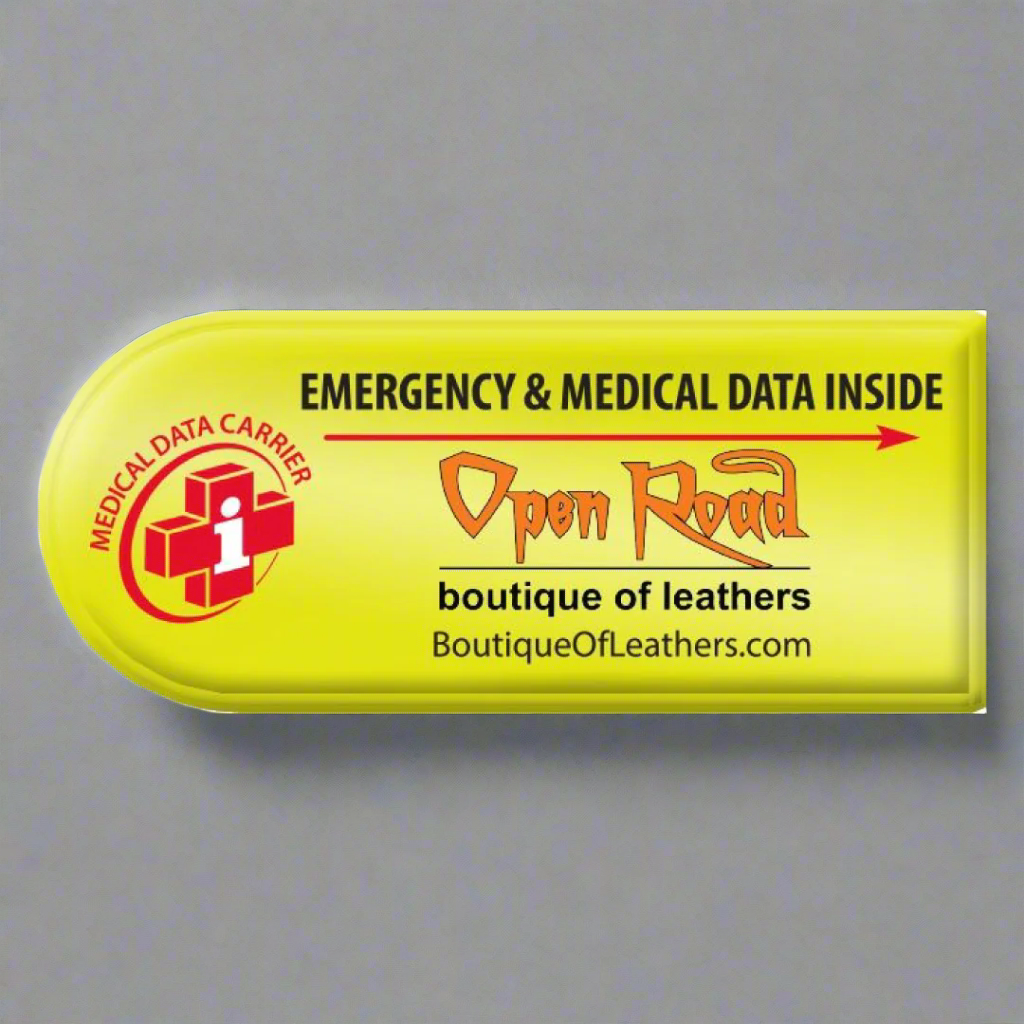 Medical Data Carrier – Essential Emergency ID for Riders & First Responders