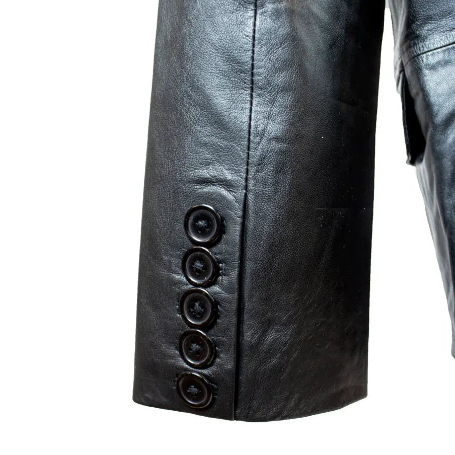 Men's Blazer Stitched Leather Jacket Men's Leather Jackets Boutique of Leathers/Open Road