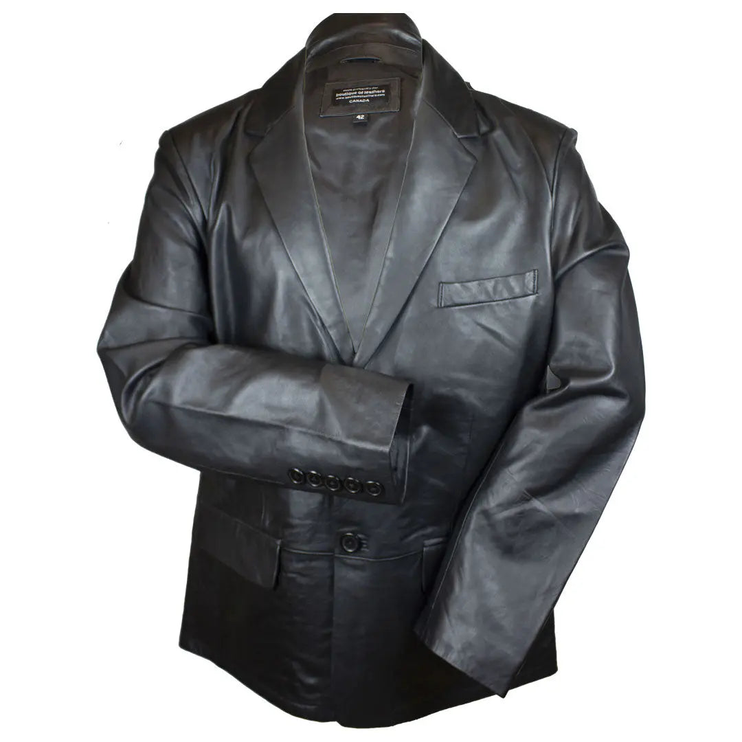 Men s Lambskin Leather Jacket Boutique of Leathers Open Road