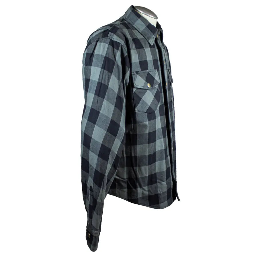 Men's Reinforced Plaid Riding Shirt Men's Armoured Shirts Boutique of Leathers/Open Road