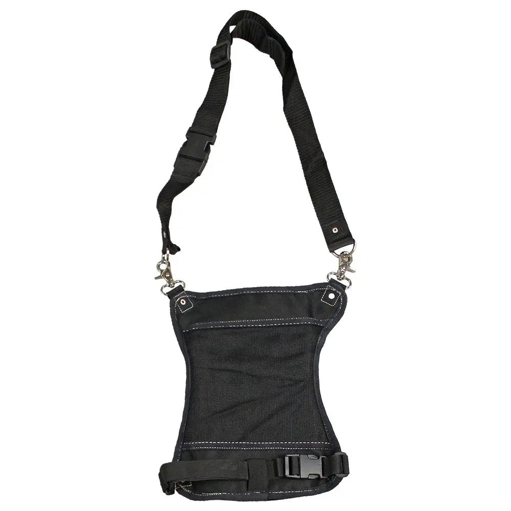 Milwaukee Leather Grommet Detail Thigh Bag with Waist Belt - Boutique of Leathers/Open Road