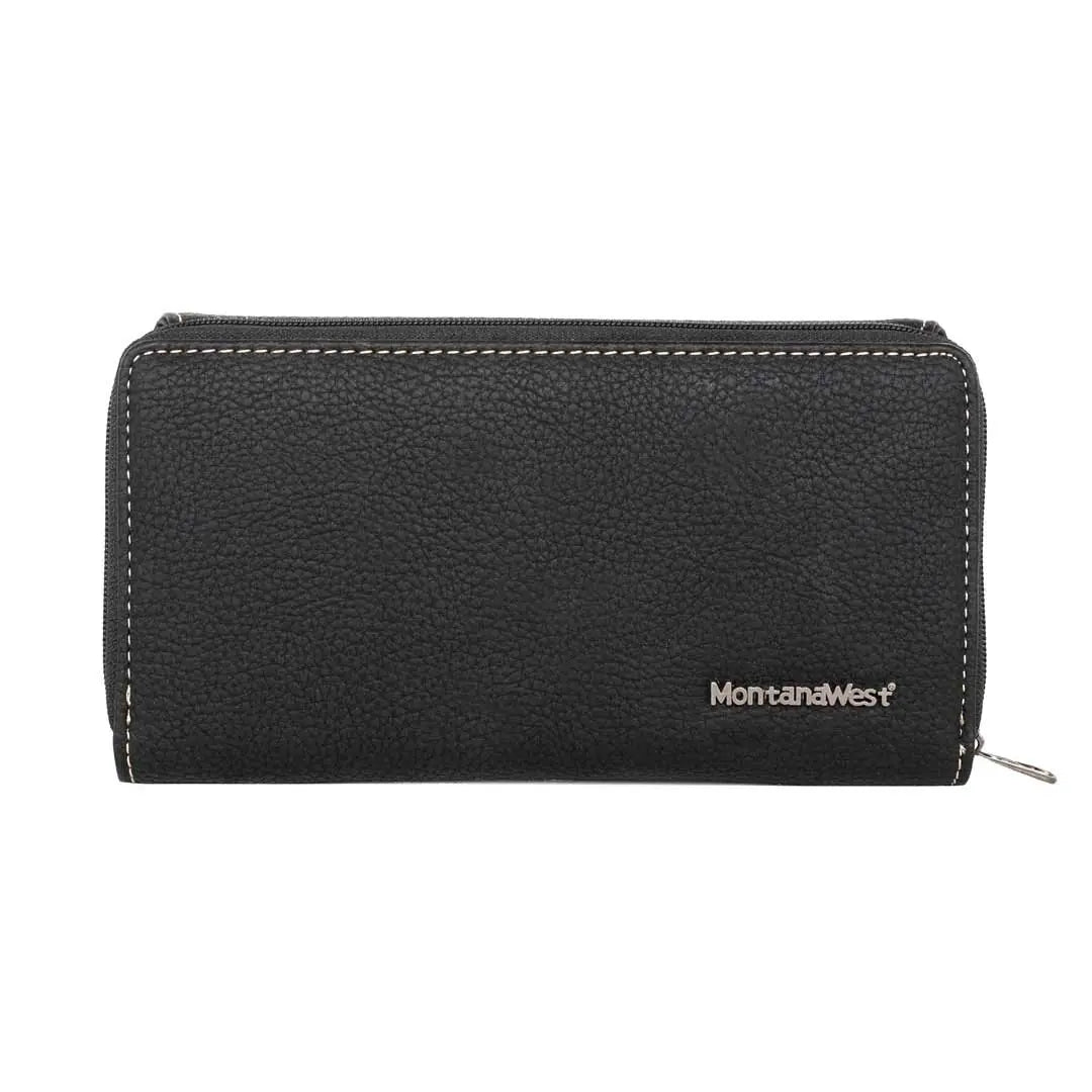 Montana West Whipstitch Collection Women's Wallet - Boutique of Leathers/Open Road