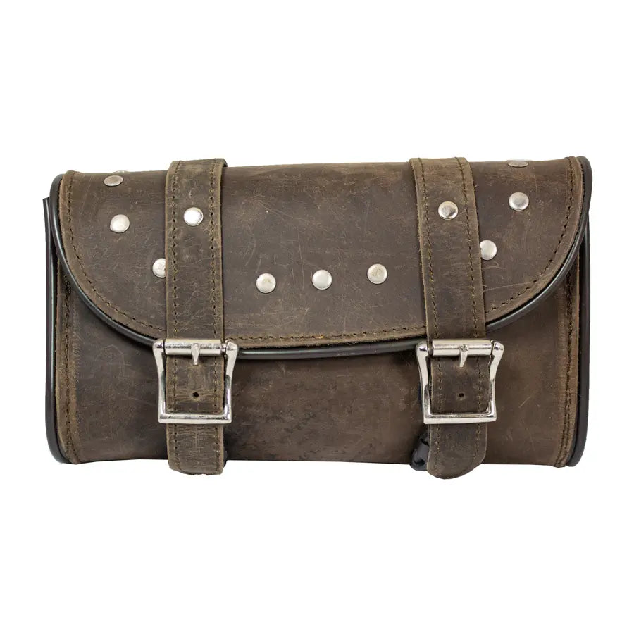 Open Road Distressed Leather Tool Bag Motorcycle Bags & Panniers Boutique of Leathers/Open Road